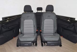 VW Golf 7 Sportsvan 14- Sitz Sitzgarnitur komplett Stoff Alcantara R-Line Sitzheizung