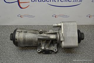 Audi A5 8T 07-12 Oil filter housing + oil cooler 2,0TDI 4-cylinder