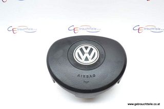 VW Polo 9N 02-05 Airbag driver airbag 4-spoke black