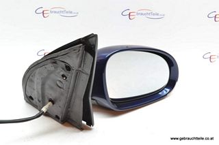 VW Golf 5 1K 03-08 Mirror mirror electric front right blue LD5Q