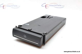 Audi A3 8P 05-08 Storage compartment in center console compartment black