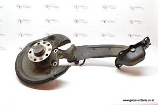 VW Eos 1F 06-10 Steering knuckle wheel bearing housing rear left + control arm