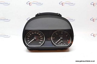 BMW 1er E87 03-12 Instrument cluster Speedo diesel with manual transmission