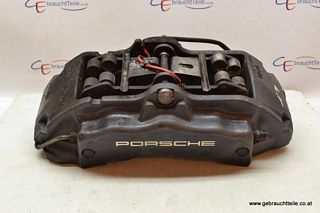 Porsche Cayenne 955 02-10 front left 6-piston brake caliper black Brembo with co