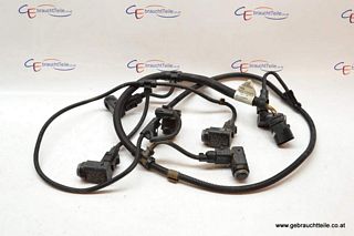 Porsche Cayenne 955 02-10 Parking aid sensor black LC9Z 6-piece + harness