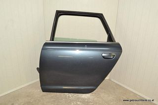 Audi A6 C6 4F 04-11 Door door rear left avant Blau LZ7R