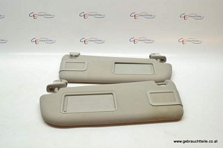 Audi A6 C6 4F 04-11 Sun visor with mirror right and left sifront lefter