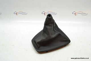 BMW 3er E90 E91 05-11 Gear shift boot black leather