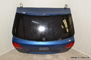 Audi A3 8P 05-08 Tailgate tailgate Blau LZ5C with ABT spoiler + rear window