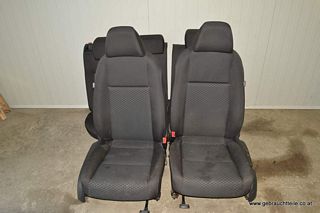 VW Golf 6 1K 08-12 Seat seat completely fabric 5-door black