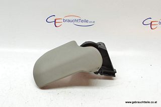 Audi A6 C6 4F 04-11 Handle bracket for bonnet cable Platinum light grey