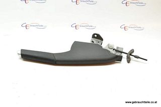 VW Polo 6R 09-12 Hand brake hand brake lever Black/Crear rightome leather