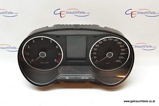 VW Polo 6R 09-12 Instrument cluster speedometer gas 240 km/h