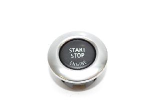 BMW 1er E87 03-12 Switch start stop Black/Chrome