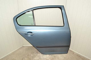 Skoda Octavia 1Z 04-08 Door door HR blue LF5X sedan