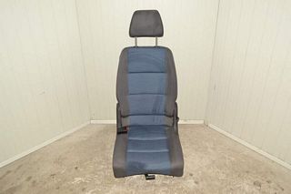 VW Touran 1T 03-10 Rear left seat fabric anthracite/light blue WNZ