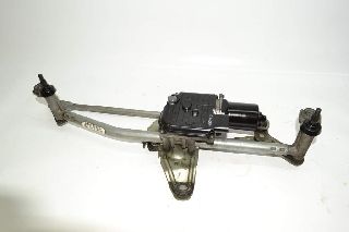 VW Passat 3C B7 10-15 Wiper linkage + wiper motor front Mitsuba