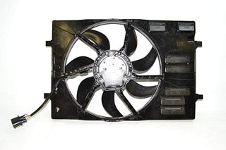 VW Golf 7 Sportsvan 14- Fan ring air duct fan motor 400W 445 mm Brose