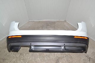 VW Tiguan 2 AD 16- Rear bumper parking distance control PDC spoiler white LC9A Purewhite