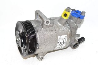 VW Golf 7 Sportsvan 14- Air conditioner compressor with pulley MAHLE
