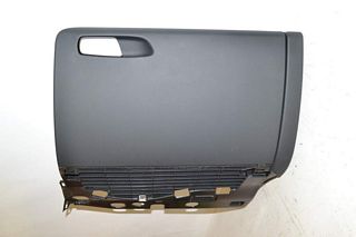 Audi A4 8K B8 12-15 Storage compartment glove box ALU CD drive bay Black