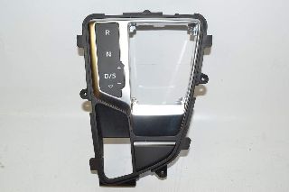 Audi A5 F5 16- Display for automatic transmission cover chrome Black