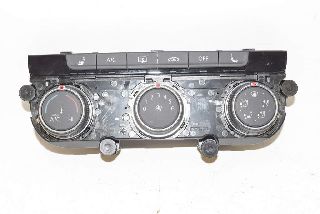 VW Golf 7 Var 14- Air Conditioning control unit seat heating automatic control black