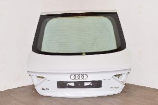 Audi A5 8T 12- Rear flap rear lid back-up S-line + rear window LS9R Glacier White