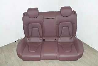 Audi A5 8T 12- Seat back seat rear bench leather garnet red DS3