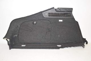 Audi A5 8T 12- Luggage compartment Left black ZSD + lid