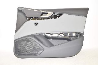 Audi A4 8W B9 16- Door door trim inside VR Right faux leather rock grey KFX