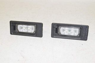 Audi A7 4G 11-14 License plate lighting left and right SET LED