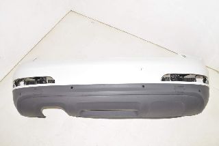 Audi Q3 8U 11-15 Bumper rear PDC parking aid LS9R Glacier White + AHK