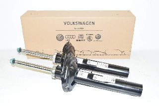 VW Golf 7 AU FL 17- Shock absorber VL VR Front Left Right SET Original NEW