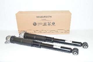 VW Tiguan 2 AD 16- Shock absorber HL HR Rear Left Right SET Original NEW