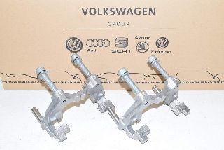VW Golf 7 AU FL 17- Brake caliper carrier holder HL + HR Rear Left + Right 272x10 SET original