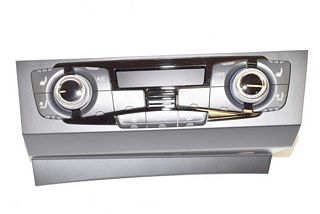 Audi Q5 8R 13- Air conditioning control unit, seat heating, seat ventilation, glossy black