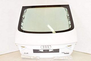 Audi A5 8T 12- Tailgate trunk lid Sportback S-Line + rear window LY9C Ibisweiss