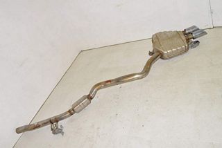 Audi A5 8T 12- Exhaust rear silencer + middle silencer 2,0TDI exhaust pipe