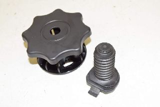 Audi A5 8T 12- Spare wheel attachment screw, black