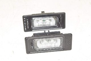 Audi A1 8X 14-17 License plate light left or right LED