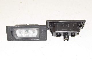 Audi A3 8V 16- License plate light left and right LED as good as new