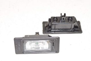 Audi A6 4G 15- License plate light left and right LED ORIGINAL