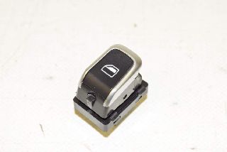 Audi A5 8T 12- Window lifter switch front rear left right black chrome