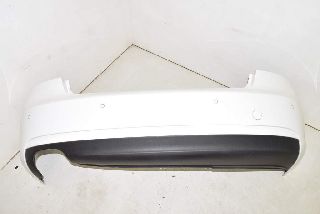 Audi A5 8T 12- Rear bumper Sportback Ibis white LY9C with PDC + spoiler