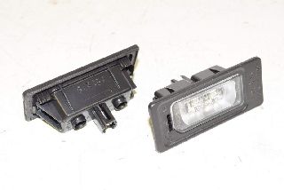 Audi Q5 8R 13- License plate light left and right LED original NEW