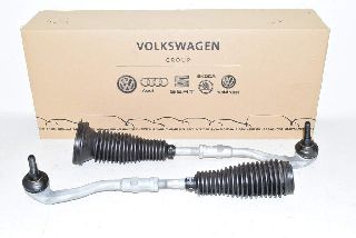 Audi A4 8K B8 12-15 Tie rod VL + VR + tie rod end + sleeve ORIGINAL