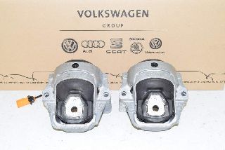 Audi A5 8T 12- Engine mount hydro mount left + right SET ORIGINAL 2,0TDi