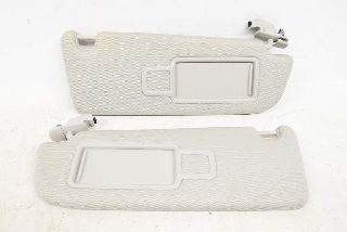 Audi A7 4G 15- Sun visor with mirror right and left lunar silver HF6