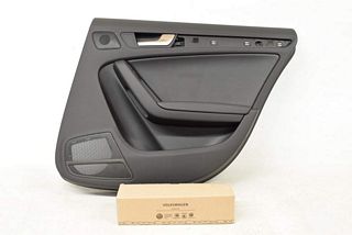 Audi A5 8T 12- Door door panel inside HR rear right black soul imitation leather Sportback